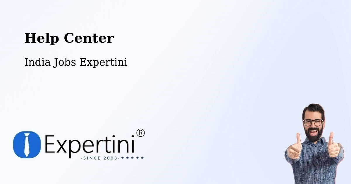 Help Center – Noida - India Jobs Expertini