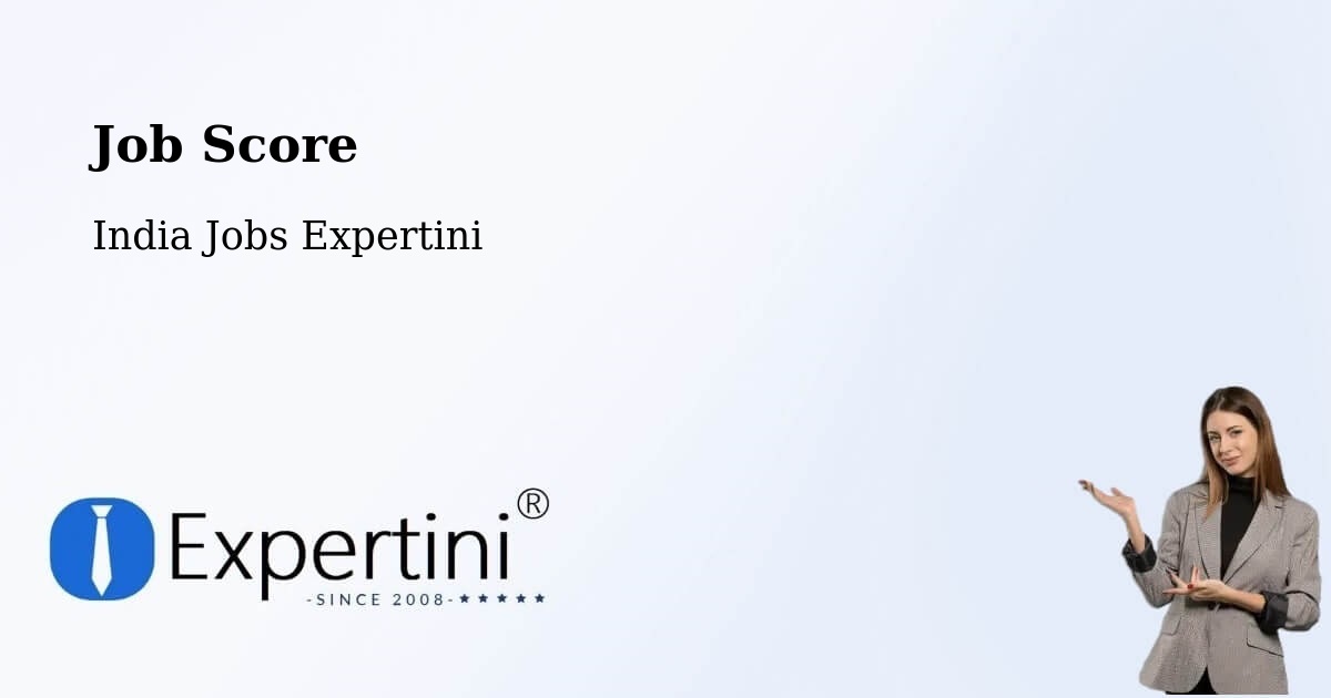 Job Score & Job Description Score Tool – Noida - India Jobs Expertini